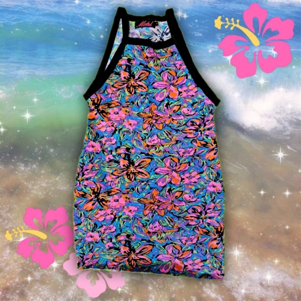 Motel Tropical Floral Dress